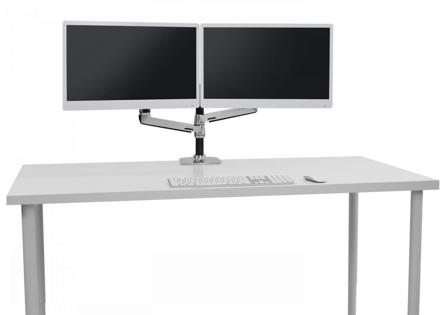 Dual Tiered Multiple Monitor Mounts R&D Data Products