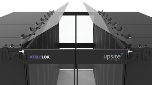 AisleLok Rack Top Angled Baffles